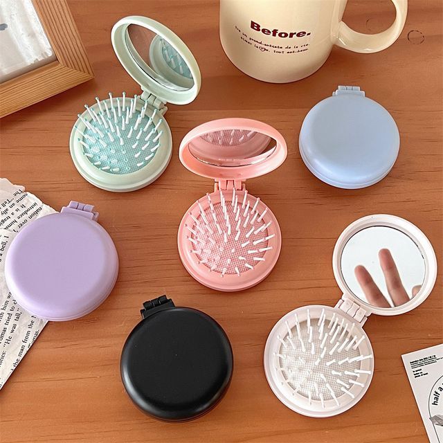Tuhat, Portable Mirror with Hair Brush