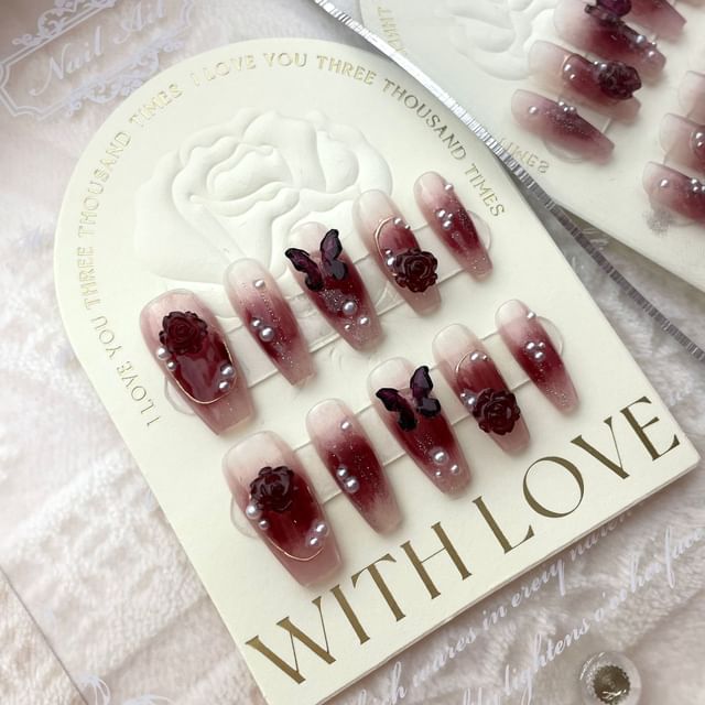 633 - Long - Wine Red - L