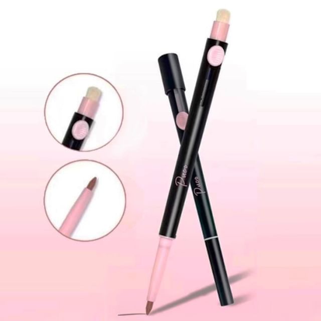 PUCO, 2 in 1 Lip Liner Brush - 3 Colors