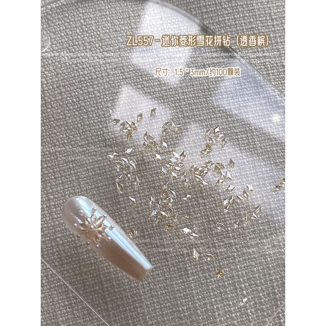 Padoma, Rhinestone Nail Art Decoration (Various Designs)