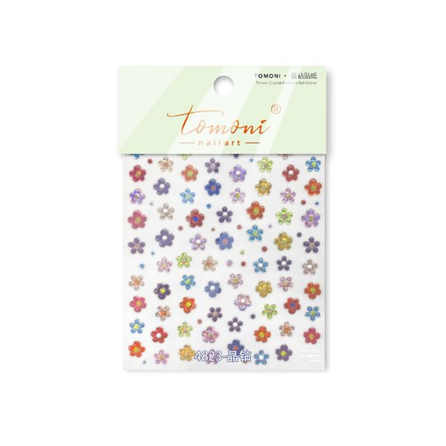 tomoni, Floral Nail Art Stickers (Various Designs)