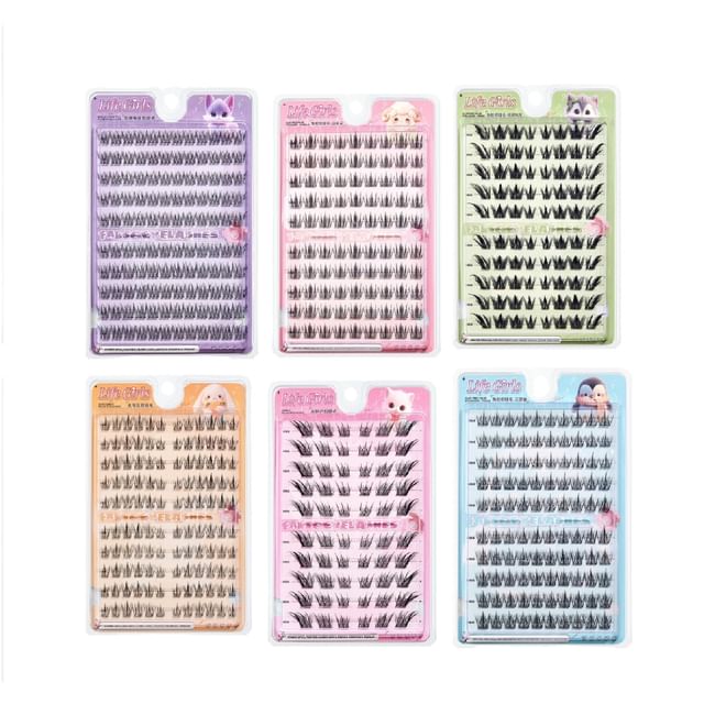 LuxeFlutter, Glue-free Multipack False Eyelashes Cluster (Various Designs)