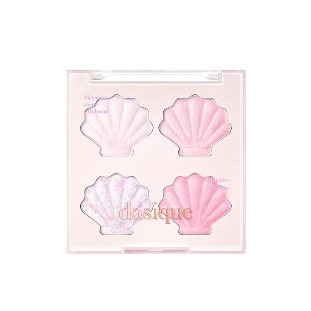 dasique, Shine Glowy Highlighter Palette Twinkle Mermaid Collection