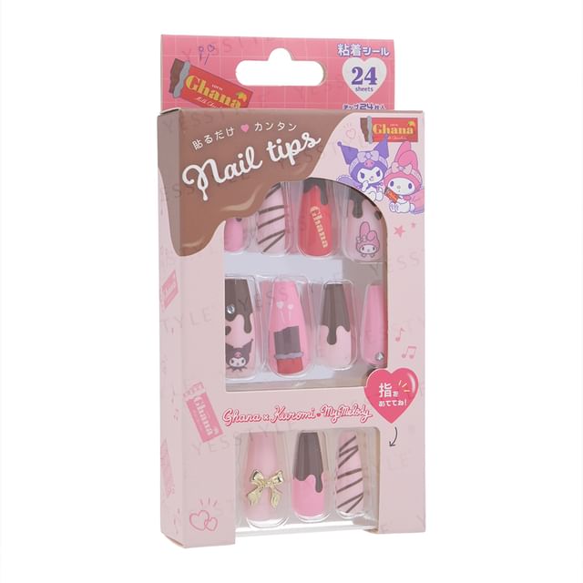 CRUX, Sanrio My Melody & Kuromi x Lotte Ghana Nail Tip