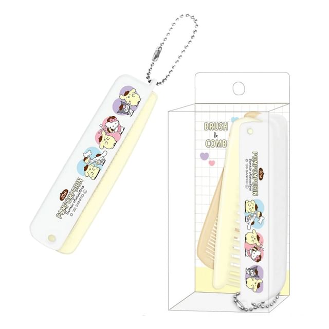 CRUX, Sanrio Pompompurin 30th Foldable Hair Comb