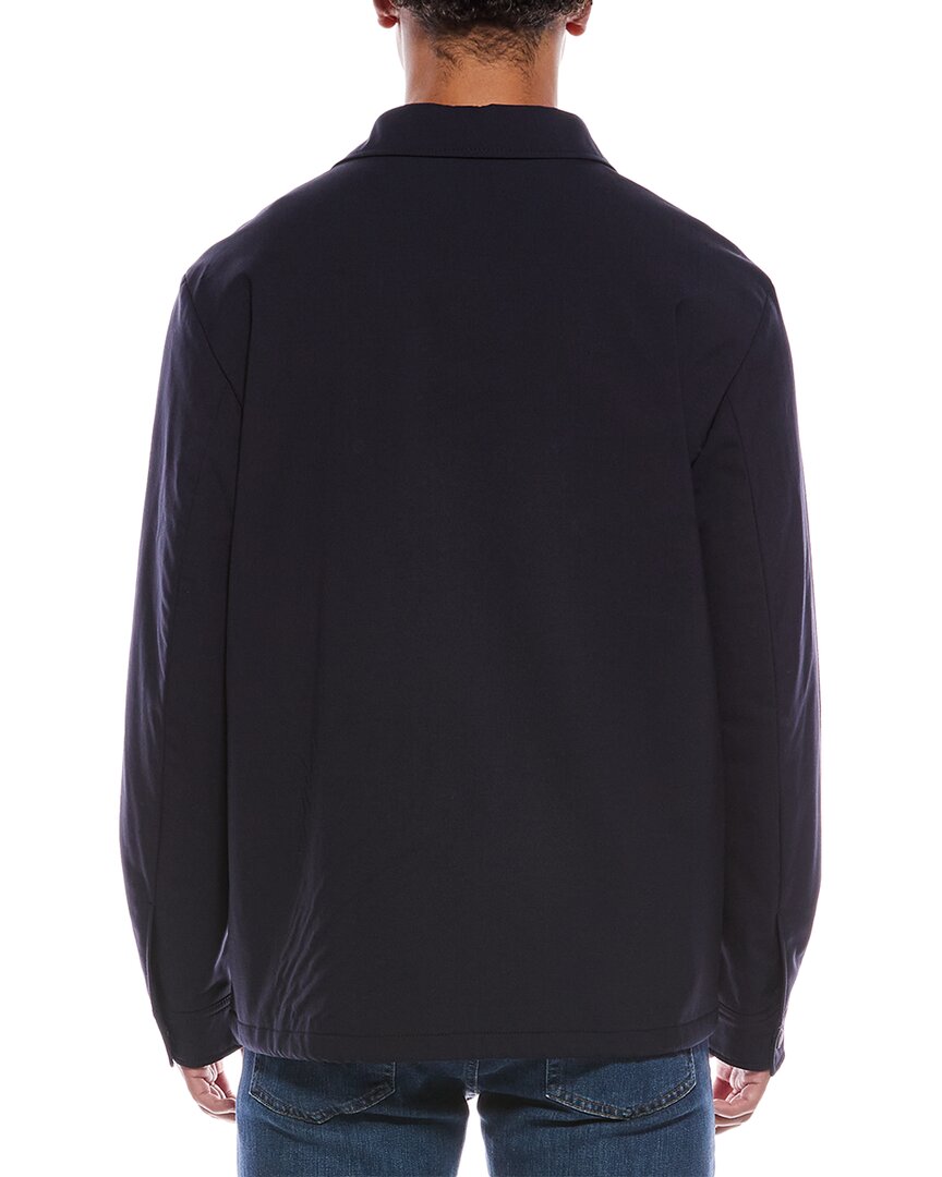 carper wool-blend coach jacket