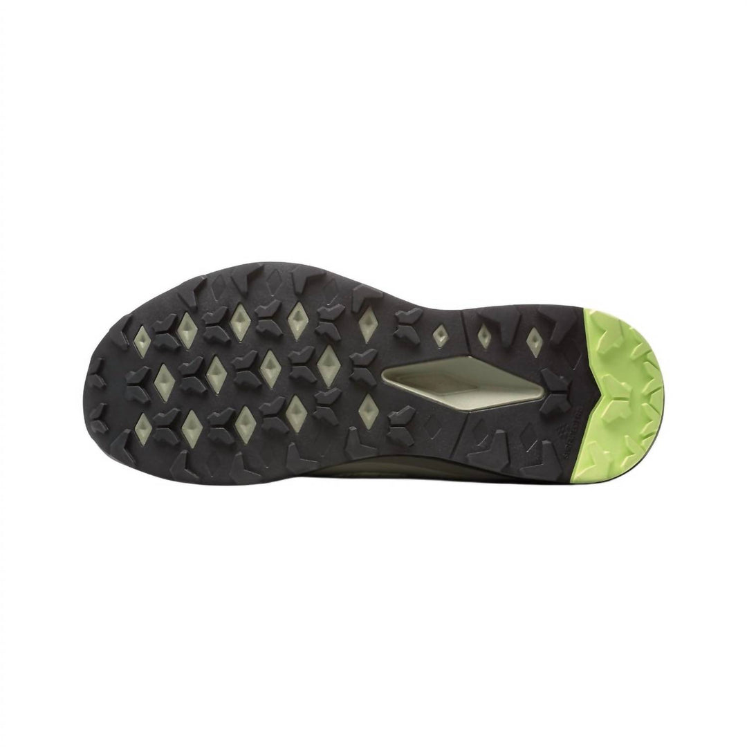 men's vectiv infinite trail shoes in sharp green/tea green