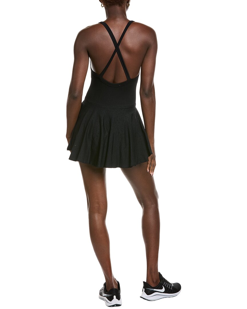 sleeveless cross back pickle ball mini dress