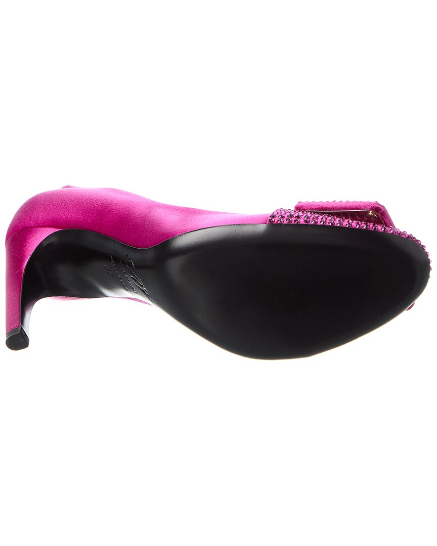 satin pump