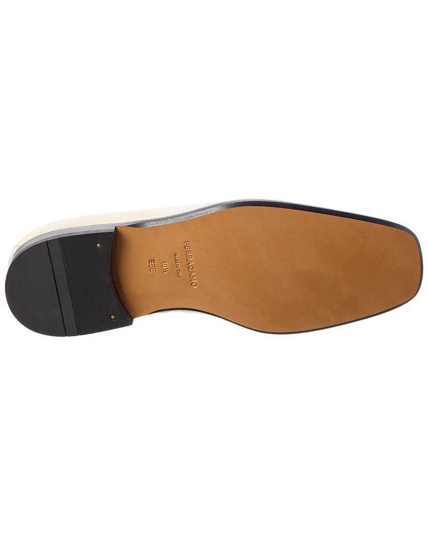 ferragamo leather loafer