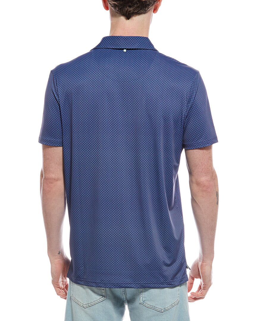 knit performance polo shirt