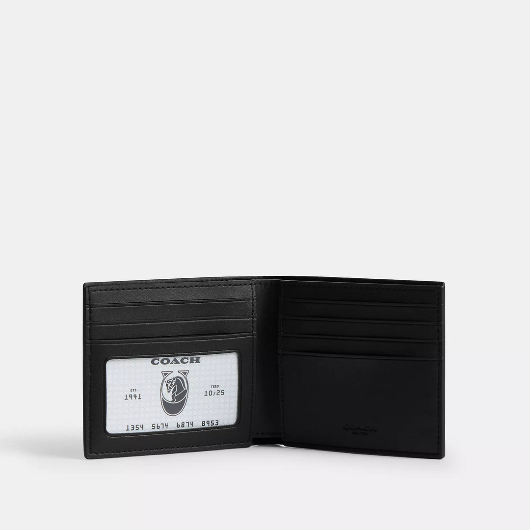 id billfold wallet in signature canvas with varsity stripe