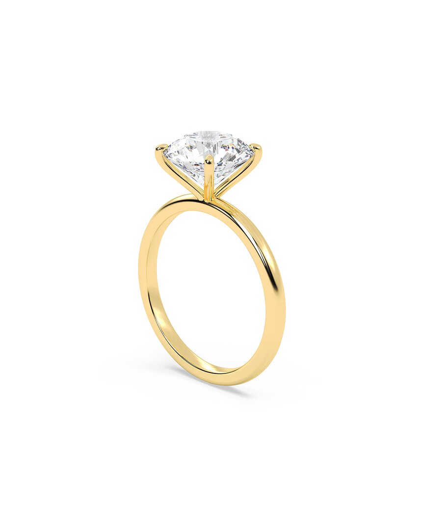 14k 3.00 ct. tw. lab-grown diamond ring