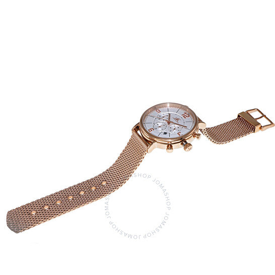 Adee Kaye, Plunge Chronograph Quartz White Dial Men's Watch