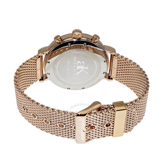 Adee Kaye, Plunge Chronograph Quartz White Dial Men's Watch