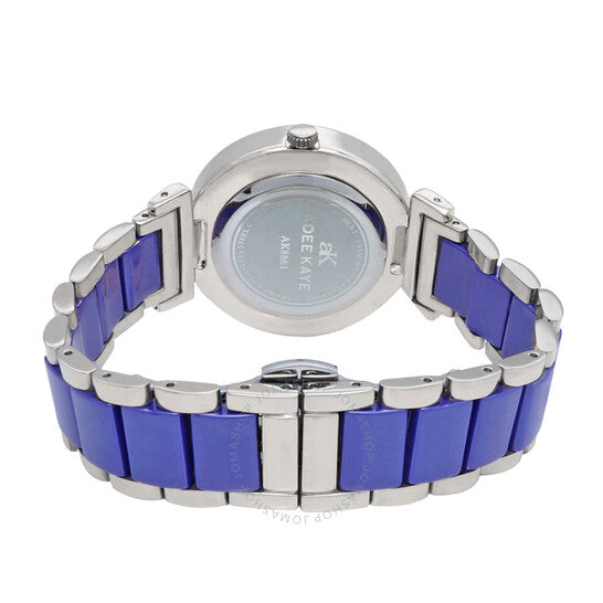 Adee Kaye, Pisa Quartz Blue Dial Ladies Watch