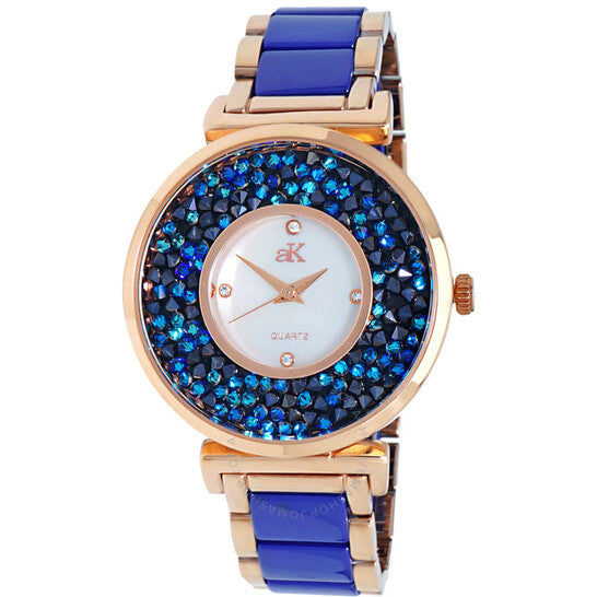 Adee Kaye, Pisa Quartz Blue Dial Ladies Watch