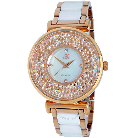 Adee Kaye, Pisa Quartz White Dial Ladies Watch