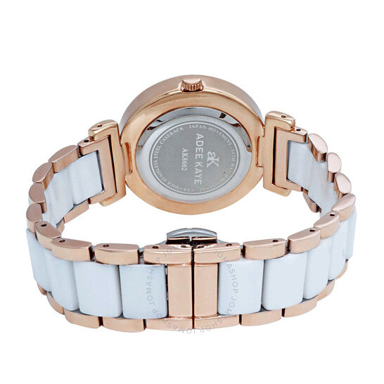 Adee Kaye, Pisa Quartz White Dial Ladies Watch