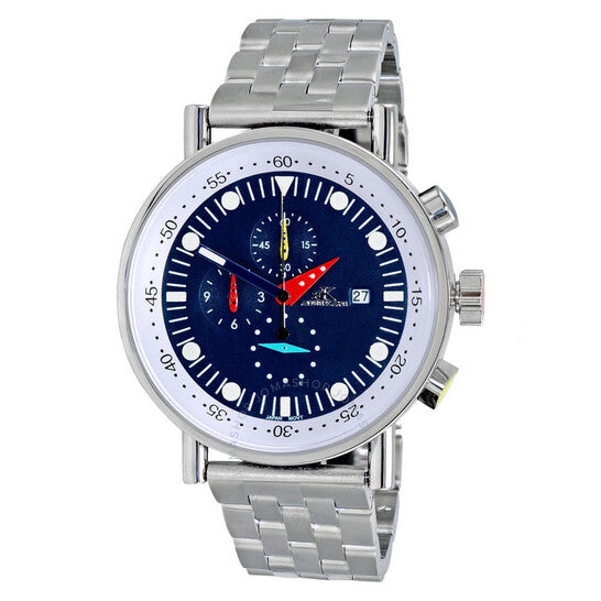 Adee Kaye, Quartz Blue Dial Men's Watch