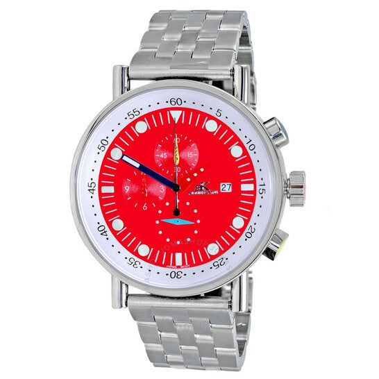 Adee Kaye, Quartz Red Dial Men's Watch