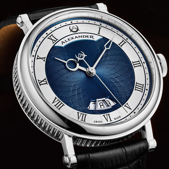Alexander, 2 Automatic Blue Dial Men's Watch