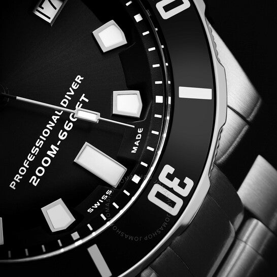 Alexander, 2 Quartz Black Dial Men's Watch