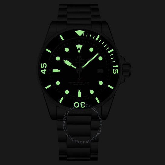 Alexander, 2 Automatic Black Dial Men's Watch