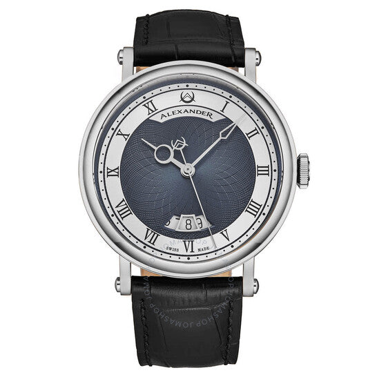 Alexander, 2 Automatic Blue Dial Men's Watch