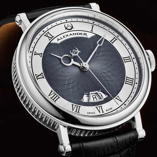 Alexander, 2 Automatic Blue Dial Men's Watch