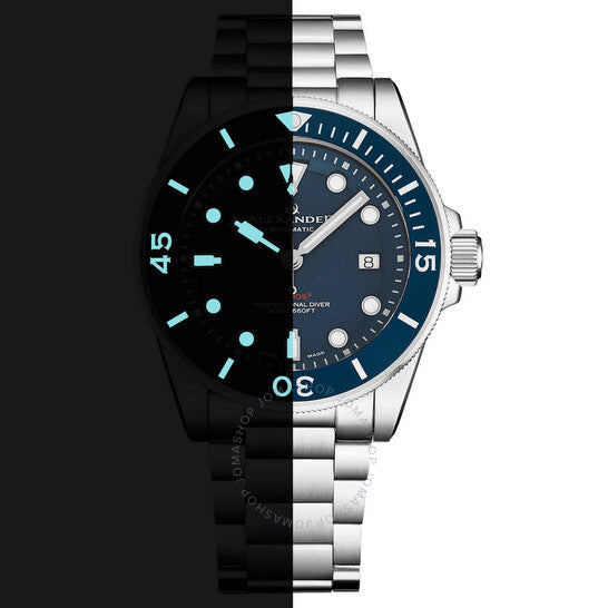 Alexander, 2 Automatic Blue Dial Men's Watch