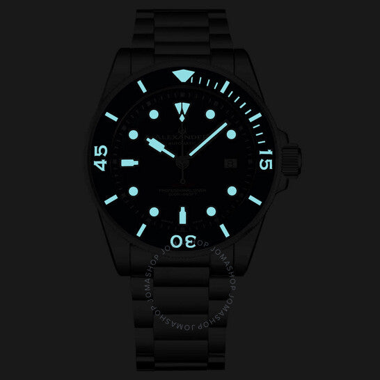 Alexander, 2 Automatic Blue Dial Men's Watch