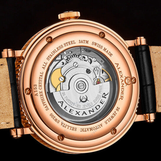 Alexander, 2 Automatic Champagne Dial Men's Watch