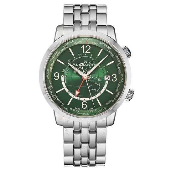Alexander, 2 Quartz Green Dial Men's Watch