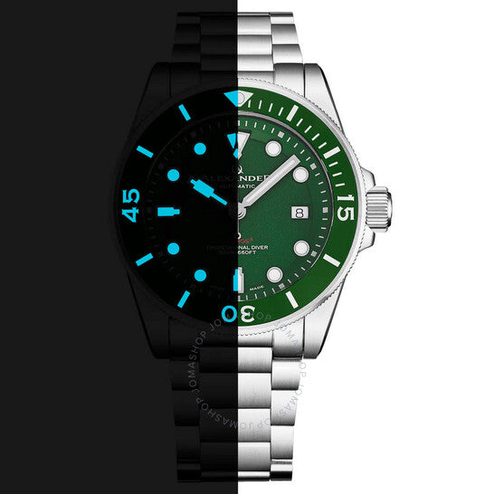 Alexander, 2 Automatic Green Dial Men's Watch