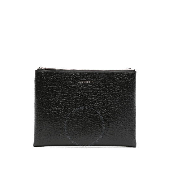 Alexander Mcqueen, Black / Silver Ladies Cross Bar Clutch