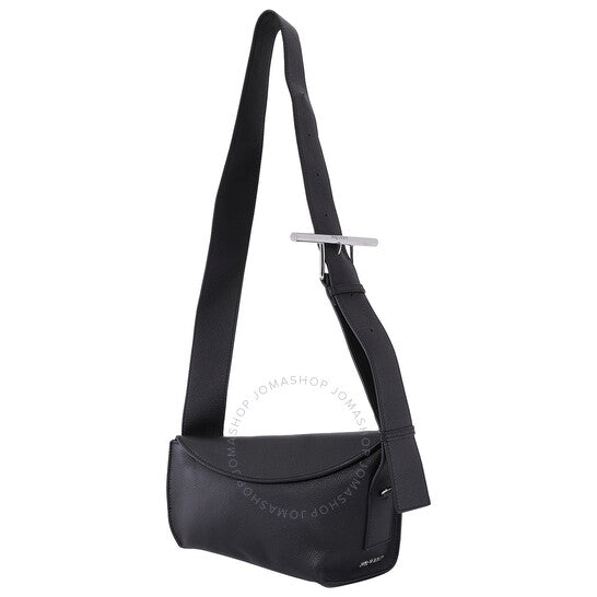 Alexander Mcqueen, Black/Silver Ladies T-bar Sling Bag