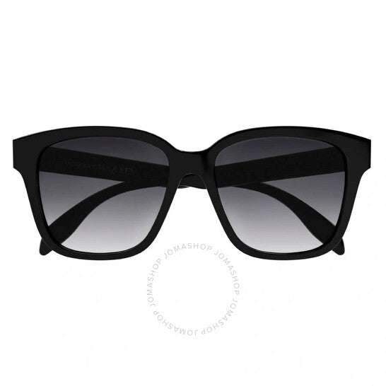Alexander Mcqueen, Grey Gradient Square Ladies Sunglasses