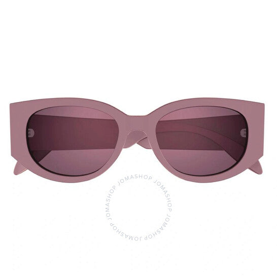 Alexander Mcqueen, Pink Gradient Oval Ladies Sunglasses