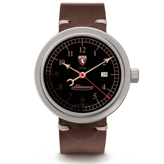 Allemano, 1919 Torino Automatic Black Dial Men's Watch