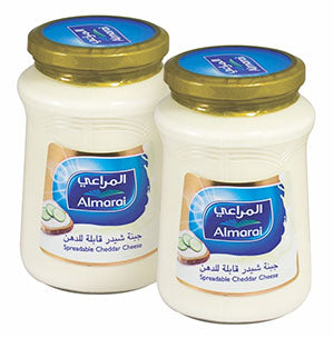 Almarai Spreadable Cheddar Cheese 500 gm X 2pcs