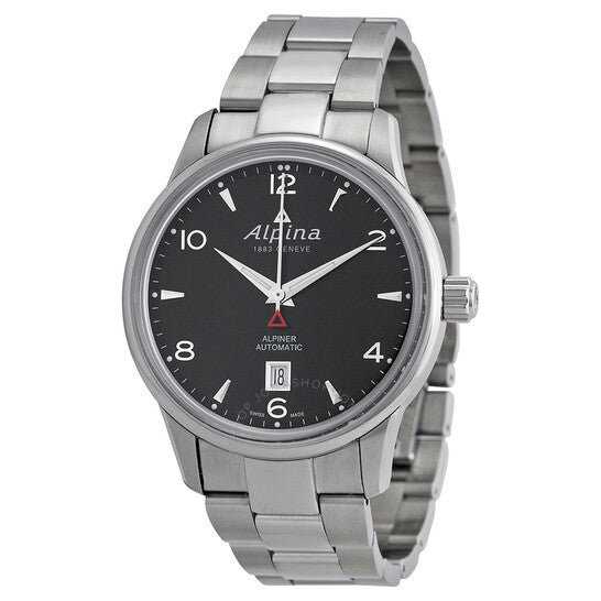 Alpina, Alpiner Automatic Black Dial Stainless Steel Men's Watch