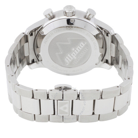 Alpina, Alpiner Chronograph Automatic Black Dial Steel Men's Watch