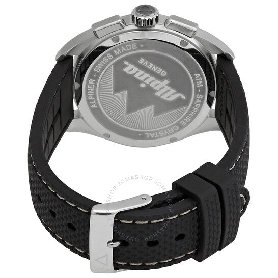 Alpina, Alpiner Chronograph Quartz Black Dial Men's Watch