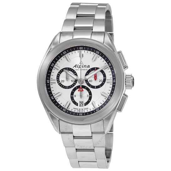 Alpina, Alpiner Chronograph Quartz Silver Dial Men's Watch