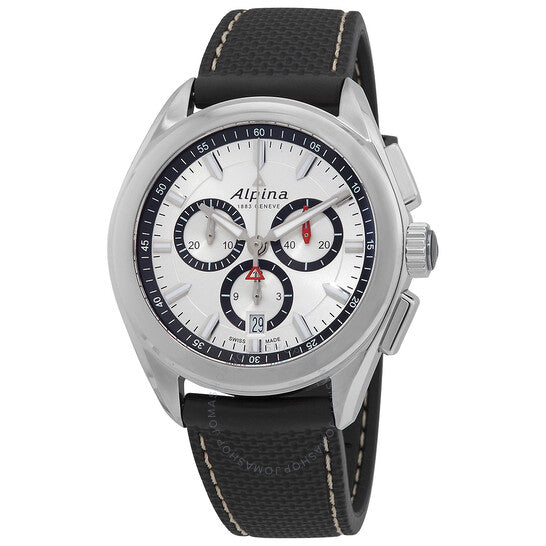 Alpina, Alpiner Chronograph Quartz Silver Dial Men's Watch