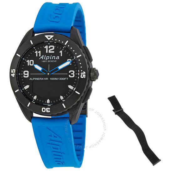 Alpina, AlpinerX Quartz Black Dial Men's Watch