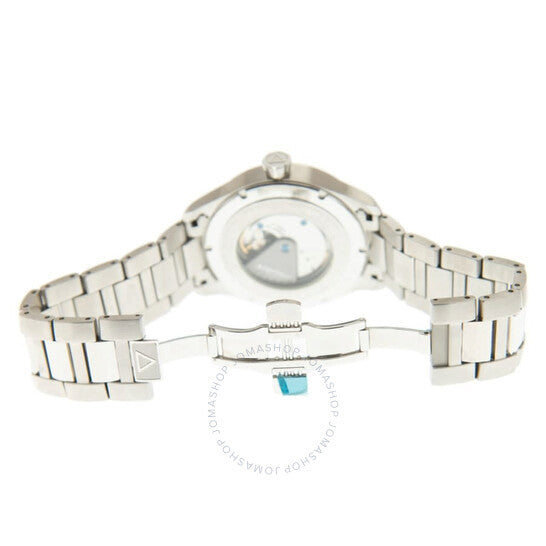 Alpina, Automatic Black Dial Black Leather Men's Watch