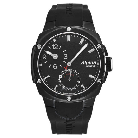 Alpina, Avalanche Black Dial Men's Watch 950LBBB4FBAE6