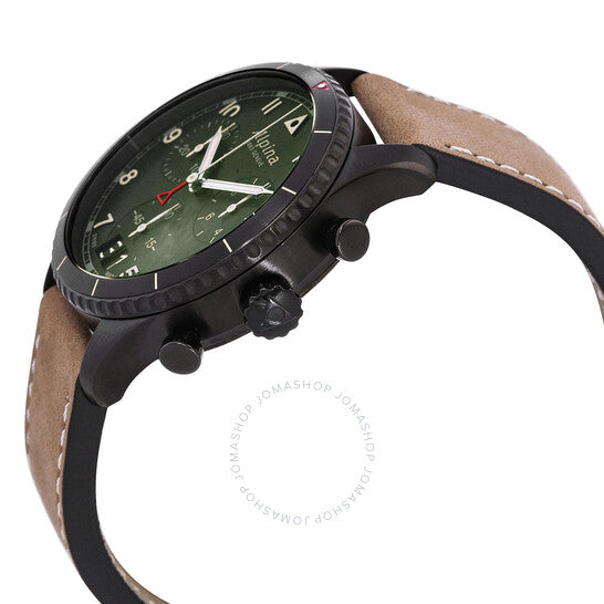 Alpina, Chronograph Quartz Green Dial Men's Watch